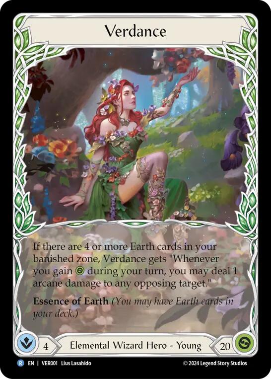 Verdance [VER001] (Rosetta Verdance Blitz Deck)  Rainbow Foil | Good Games Modbury