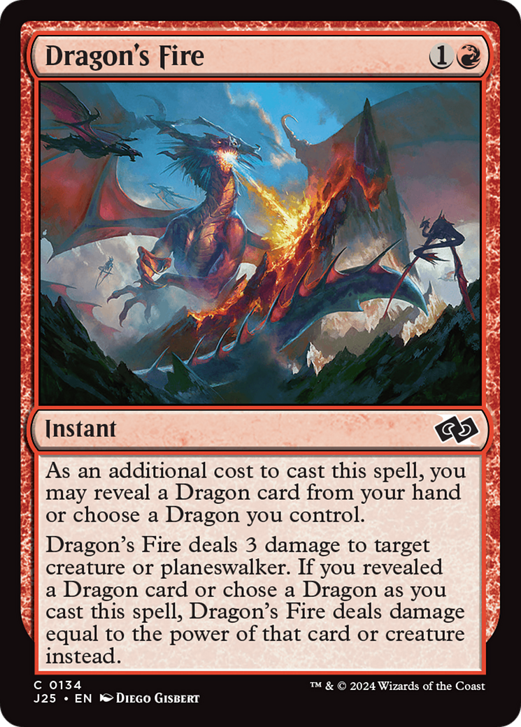 Dragon's Fire [Foundations Jumpstart] | Good Games Modbury