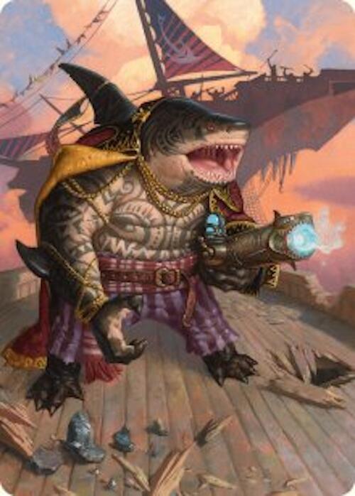 Captain Howler Sea Scourge Art Card 4 54 4 (Art Series: Aetherdrift)  | Good Games Modbury