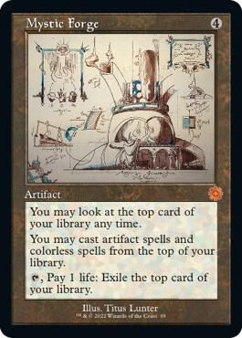 Mystic Forge Schematic 99 (The Brothers' War: Retro Frame Artifacts)  - Foil | Good Games Modbury