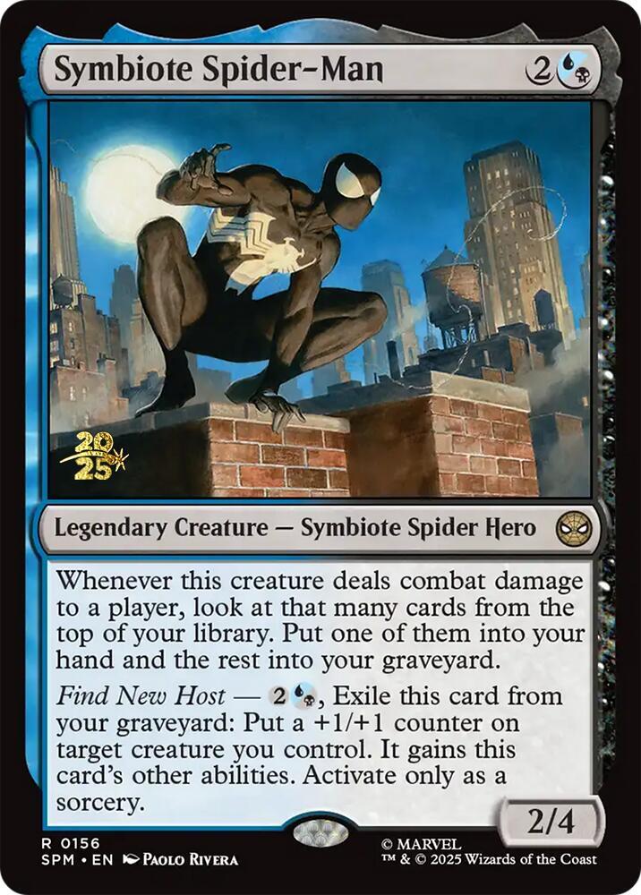 Symbiote Spider Man 156s/73 (Prerelease Cards)  - Foil | Good Games Modbury