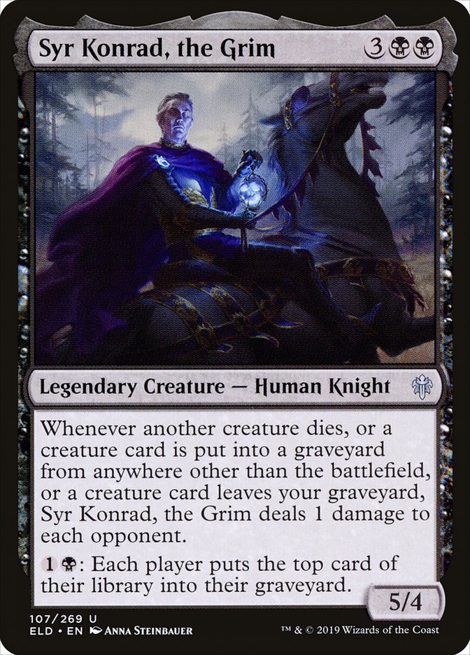 Syr Konrad, the Grim [Throne of Eldraine] | Good Games Modbury