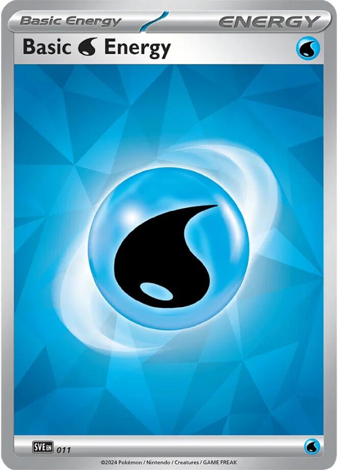 Basic Water Energy (011)(Holo) [Scarlet & Violet: Stellar Crown] | Good Games Modbury