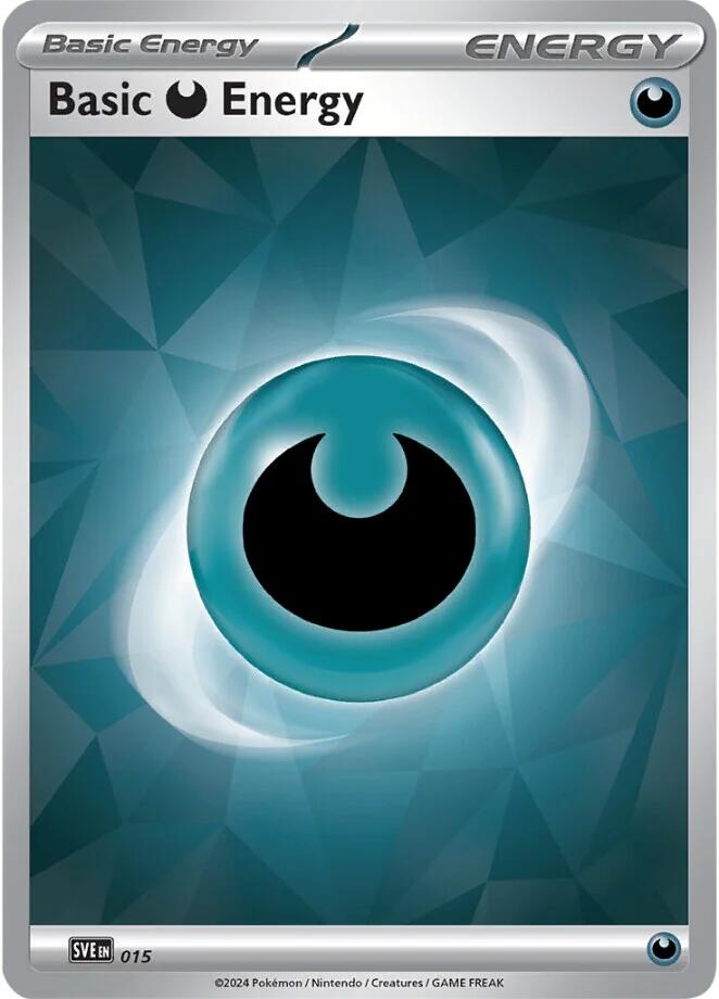 Basic Darkness Energy (015)(Holo) [Scarlet & Violet: Stellar Crown] | Good Games Modbury
