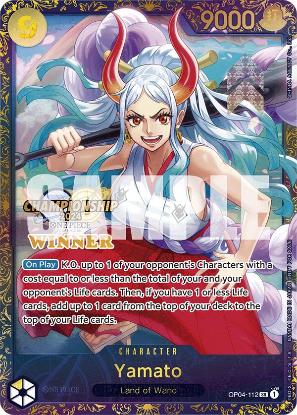 Yamato (Championship 2024 Finals Winner) [One Piece Promotion Cards] | Good Games Modbury