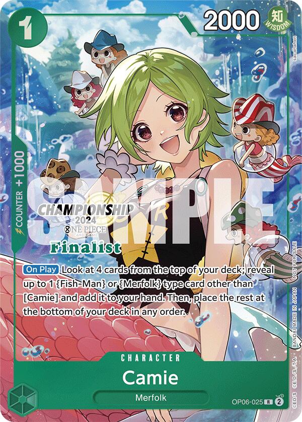 Camie (Championship 2024 Finalist Card Set) [One Piece Promotion Cards] | Good Games Modbury