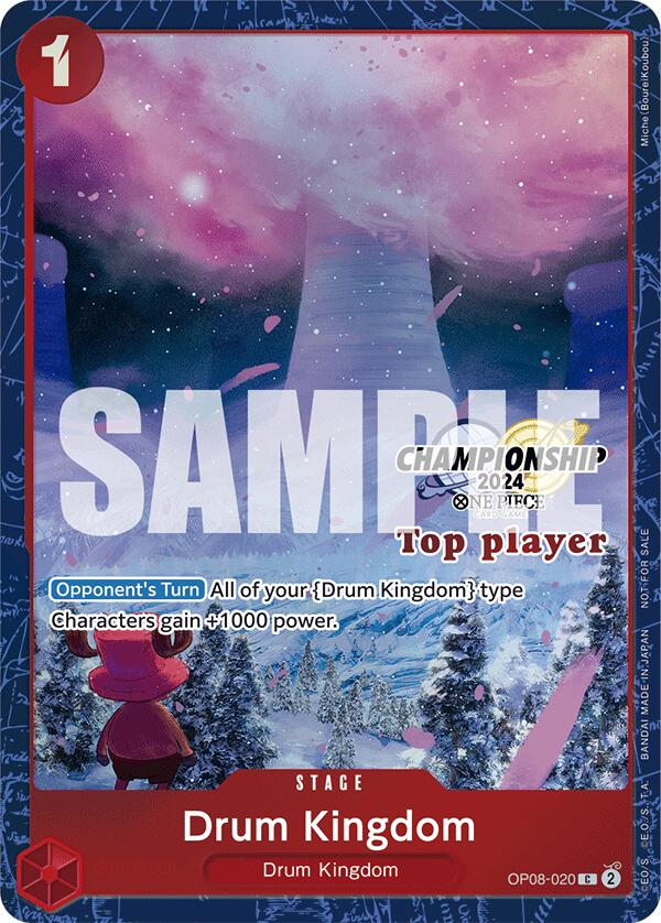 Drum Kingdom (Championship 2024 Top Player Pack) [One Piece Promotion Cards] | Good Games Modbury