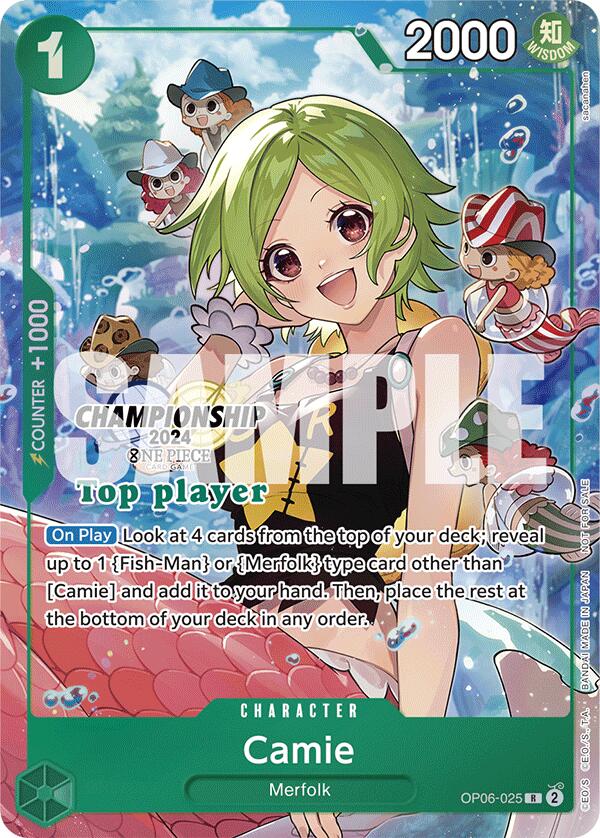 Camie (Championship 2024 Top Player Pack) [One Piece Promotion Cards] | Good Games Modbury