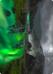 Path to the World Tree Art Card 50 (Art Series: Kaldheim)  | Good Games Modbury