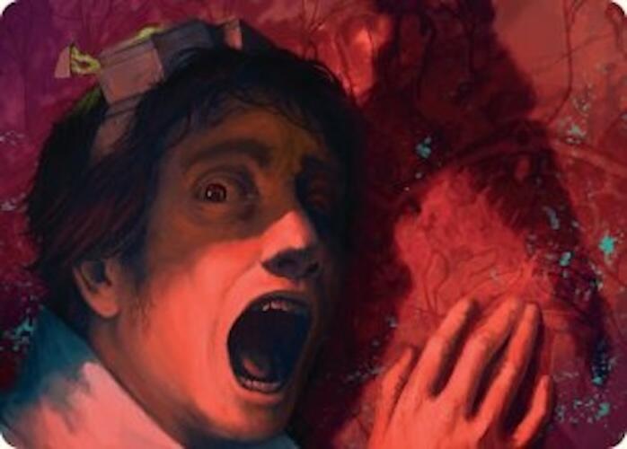 Murder Art Card [Duskmourn: House of Horror Art Series] | Good Games Modbury