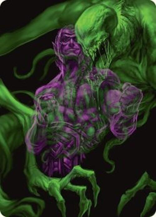 Tyvar, the Pummeler Art Card [Duskmourn: House of Horror Art Series] | Good Games Modbury