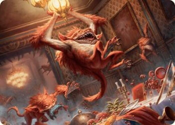 Midnight Mayhem Art Card [Duskmourn: House of Horror Art Series] | Good Games Modbury