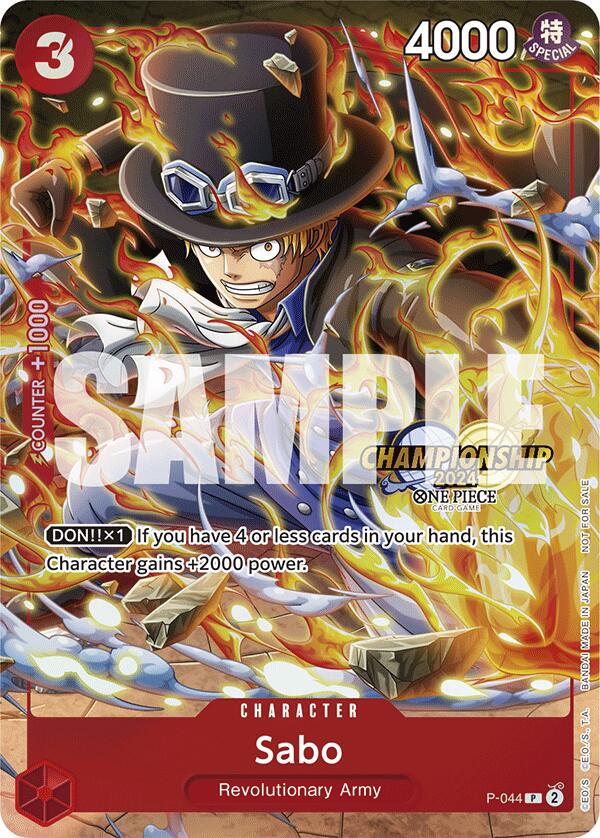 Sabo (CS 2024 Event Pack) [One Piece Promotion Cards] | Good Games Modbury