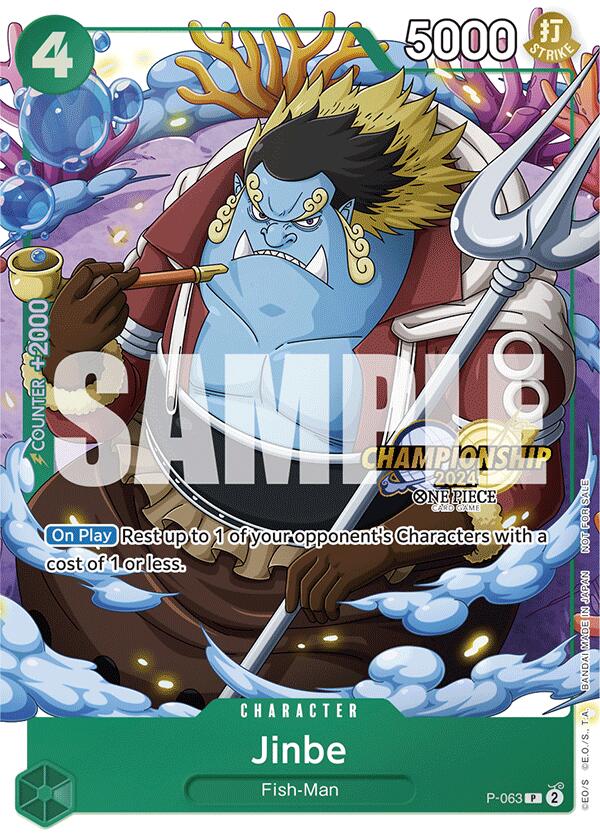 Jinbe (CS 2024 Event Pack) [One Piece Promotion Cards] | Good Games Modbury