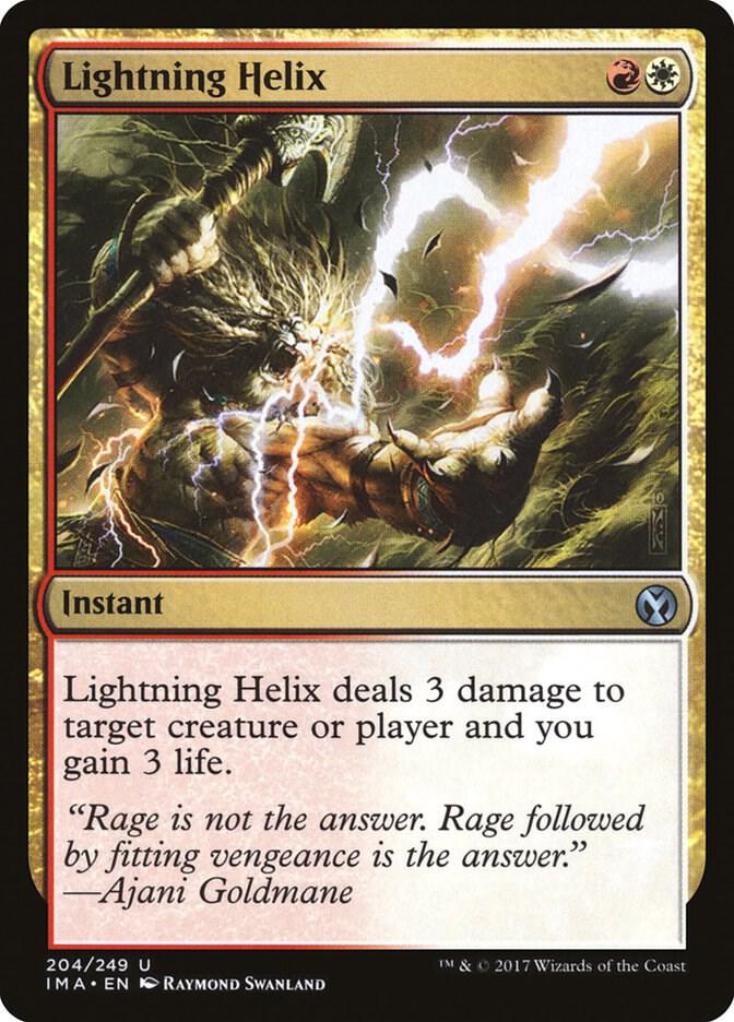Lightning Helix 204/249 (Iconic Masters)  | Good Games Modbury