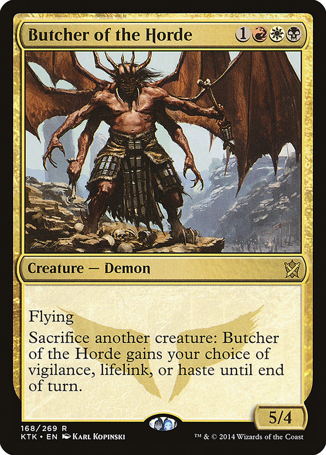 Butcher of the Horde 168/269 (Khans of Tarkir)  | Good Games Modbury