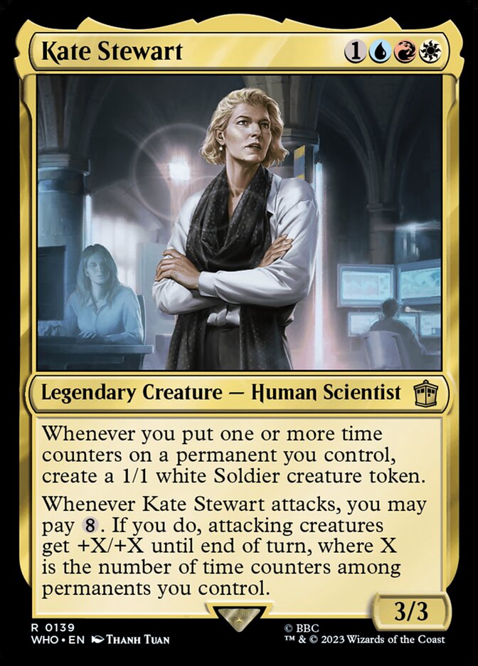Kate Stewart 139/331 (Universes Beyond: Doctor Who)  | Good Games Modbury