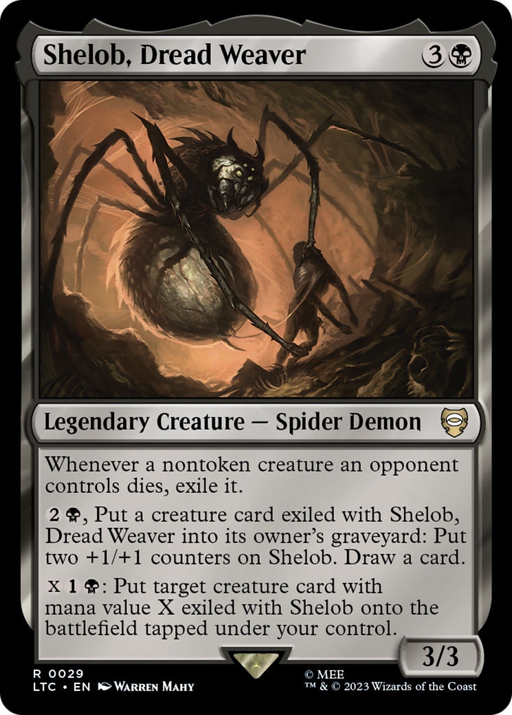 Shelob, Dread Weaver [The Lord of the Rings: Tales of Middle-Earth Commander] | Good Games Modbury