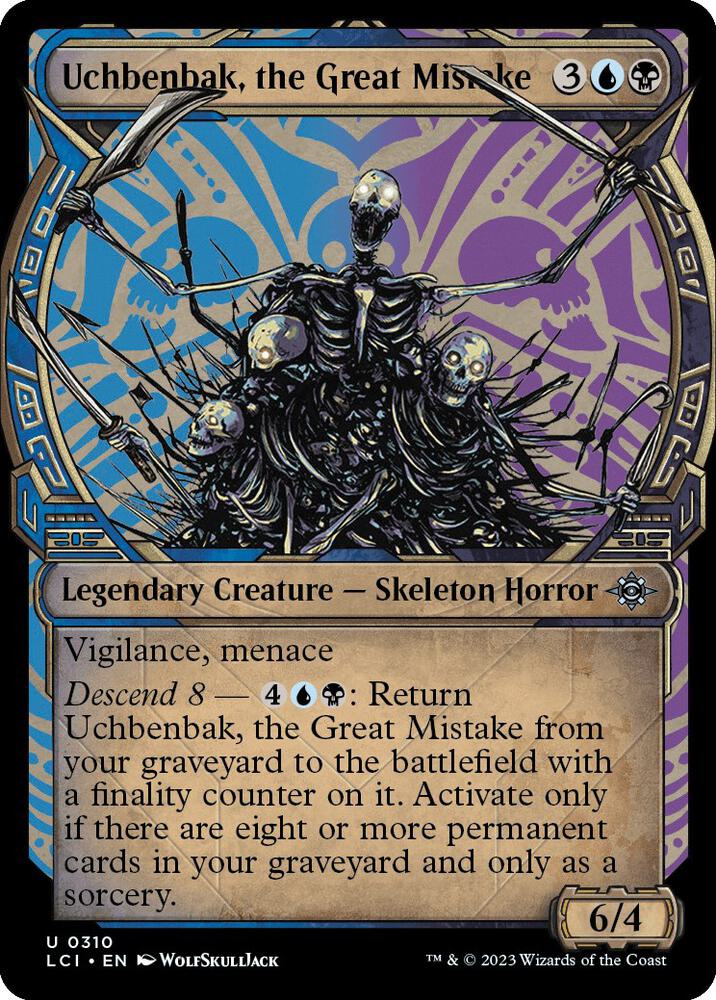Uchbenbak, the Great Mistake 310/291 (The Lost Caverns of Ixalan)  - Showcase Foil | Good Games Modbury
