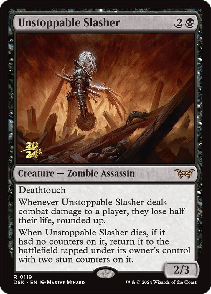 Unstoppable Slasher 0119 119s/180 (Prerelease Cards)  - Foil | Good Games Modbury