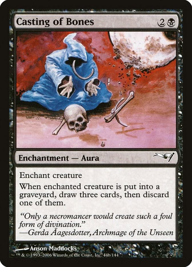 Casting of Bones 44b/62 (Coldsnap Theme Deck Reprints)  | Good Games Modbury