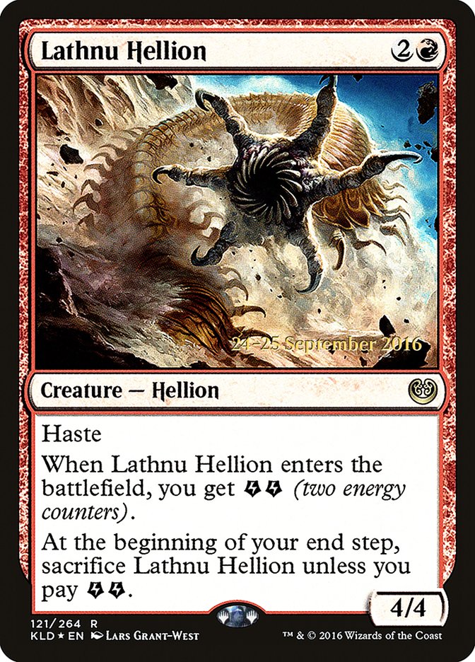 Lathnu Hellion [Kaladesh Prerelease Promos] | Good Games Modbury