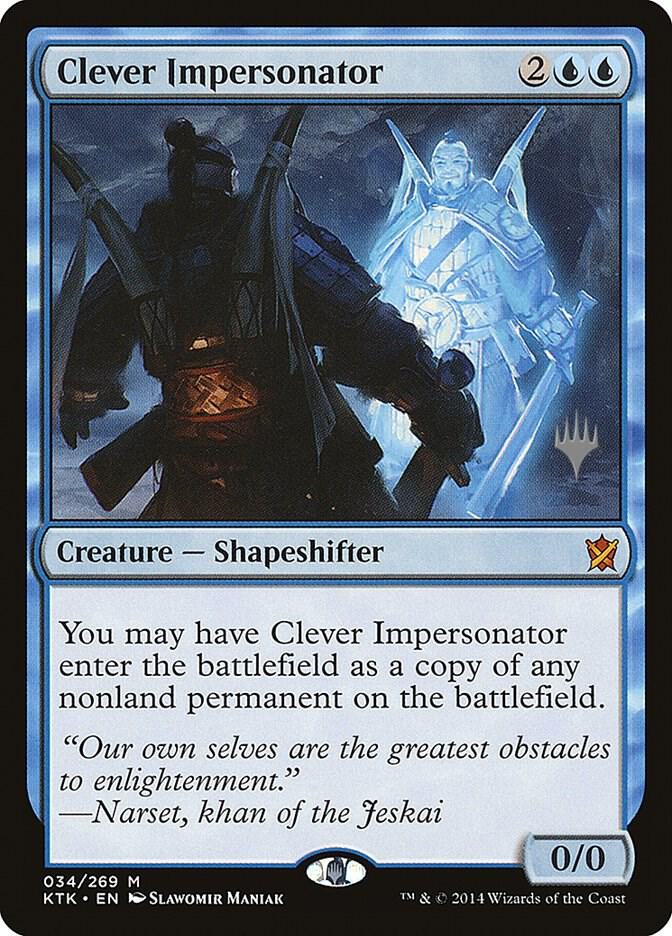 Clever Impersonator 34 (Promo Pack: Theros Beyond Death)  | Good Games Modbury
