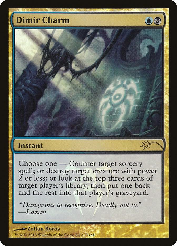 Dimir Charm 8/12 (FNM Promos)  - Foil | Good Games Modbury