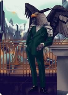 Falco Spara Pactweaver Art Card 67 81 67 (Art Series: Streets of New Capenna)  | Good Games Modbury