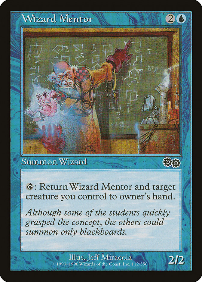 Wizard Mentor 112/350 (Urza's Saga)  | Good Games Modbury