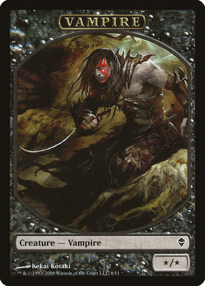 Vampire Token [Zendikar Tokens] | Good Games Modbury