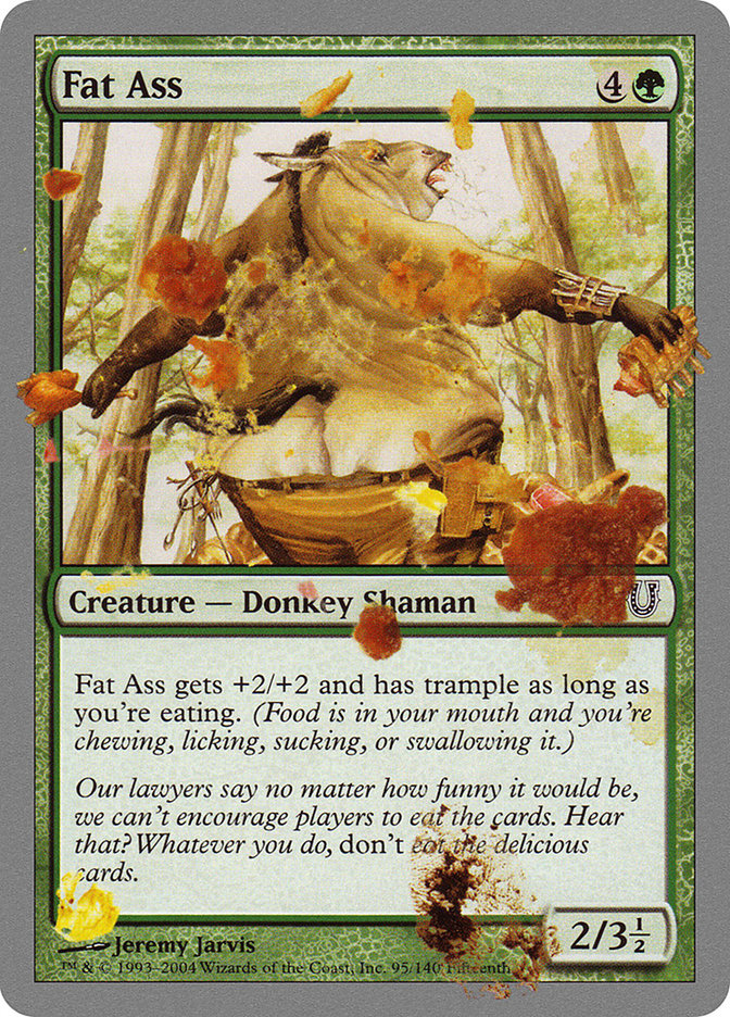 Fat Ass 95/140 (Unhinged)  - Foil | Good Games Modbury