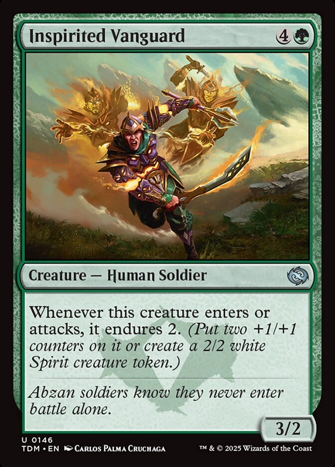 Inspirited Vanguard 146/291 (Tarkir: Dragonstorm)  - Foil | Good Games Modbury