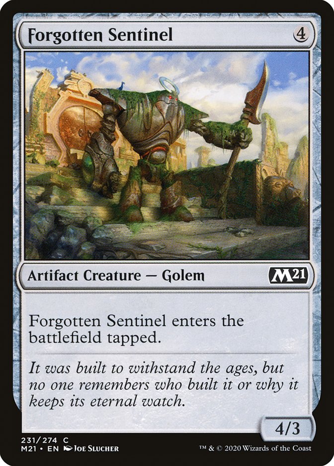 Forgotten Sentinel [Core Set 2021] | Good Games Modbury