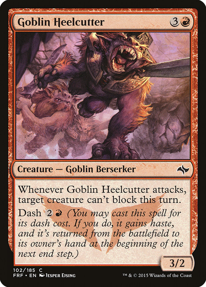 Goblin Heelcutter 102/185 (Fate Reforged)  | Good Games Modbury