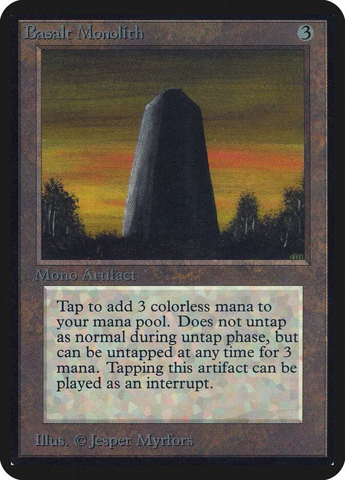 Basalt Monolith 231/295 (Alpha Edition)  | Good Games Modbury