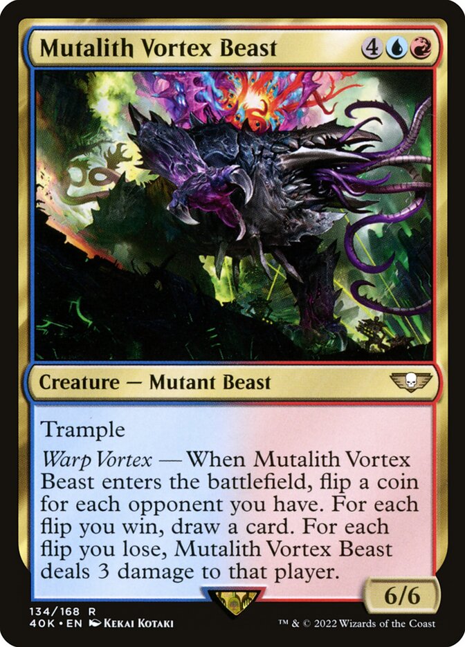Mutalith Vortex Beast 134 (Universes Beyond: Warhammer 40,000)  | Good Games Modbury