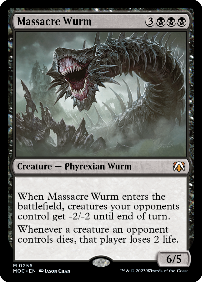 Massacre Wurm [March of the Machine Commander] | Good Games Modbury