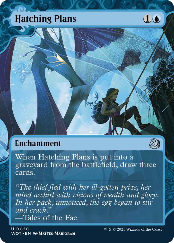 Hatching Plans 20/63 (Wilds of Eldraine: Enchanting Tales)  - Showcase | Good Games Modbury