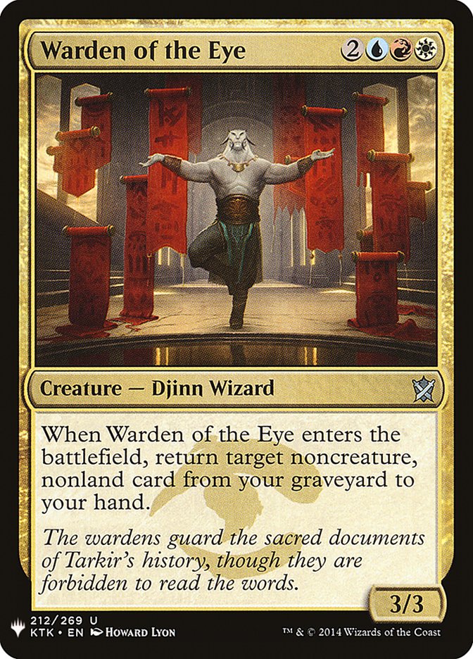 Warden of the Eye [Mystery Booster] | Good Games Modbury