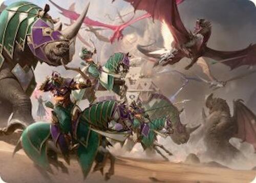 United Battlefront Art Card 5 54 5 (Art Series: Tarkir: Dragonstorm)  | Good Games Modbury