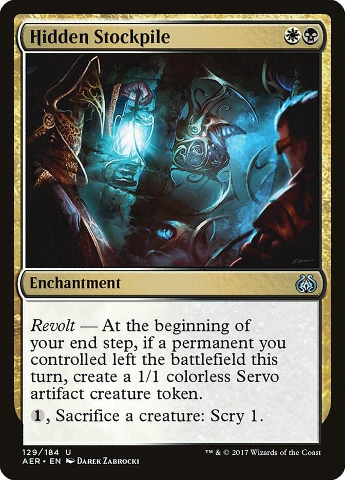 Hidden Stockpile 129/184 (Aether Revolt)  - Foil | Good Games Modbury