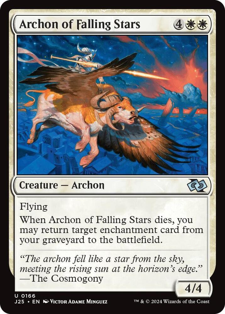 Archon of Falling Stars 166/779 (Foundations Jumpstart)  | Good Games Modbury