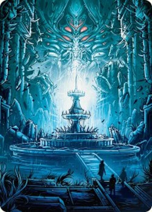 Island Art Card [Duskmourn: House of Horror Art Series] | Good Games Modbury