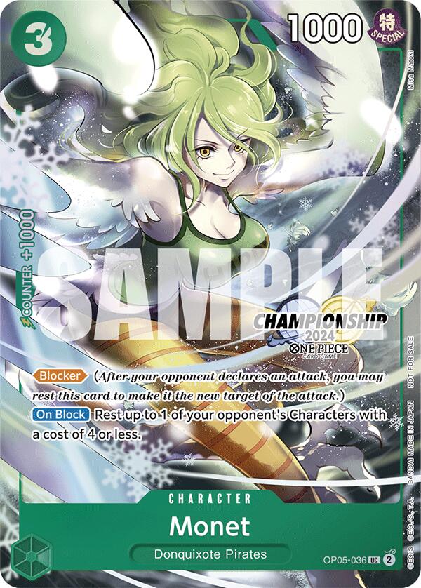 Monet (CS 2024 Event Pack Finalist) [One Piece Promotion Cards] | Good Games Modbury