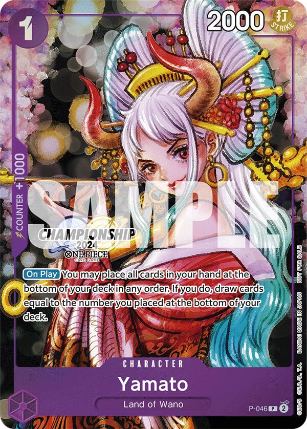 Yamato (CS 2024 Event Pack Finalist) [One Piece Promotion Cards] | Good Games Modbury