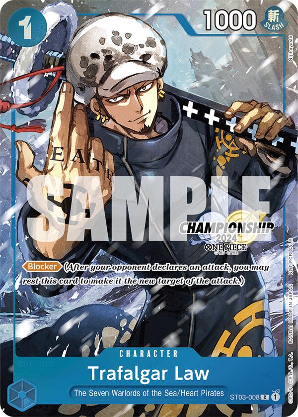 Trafalgar Law (ST03-008) (CS 2024 Event Pack Finalist) [One Piece Promotion Cards] | Good Games Modbury