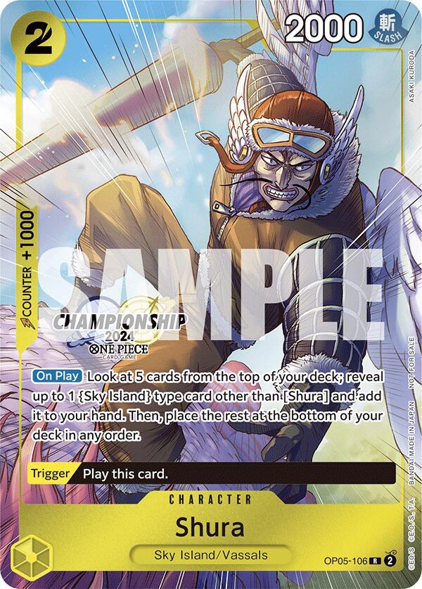 Shura (CS 2024 Celebration Pack) [One Piece Promotion Cards] | Good Games Modbury