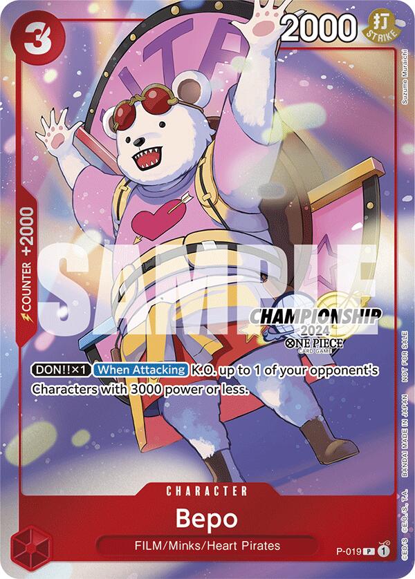 Bepo (CS 2024 Celebration Pack) [One Piece Promotion Cards] | Good Games Modbury