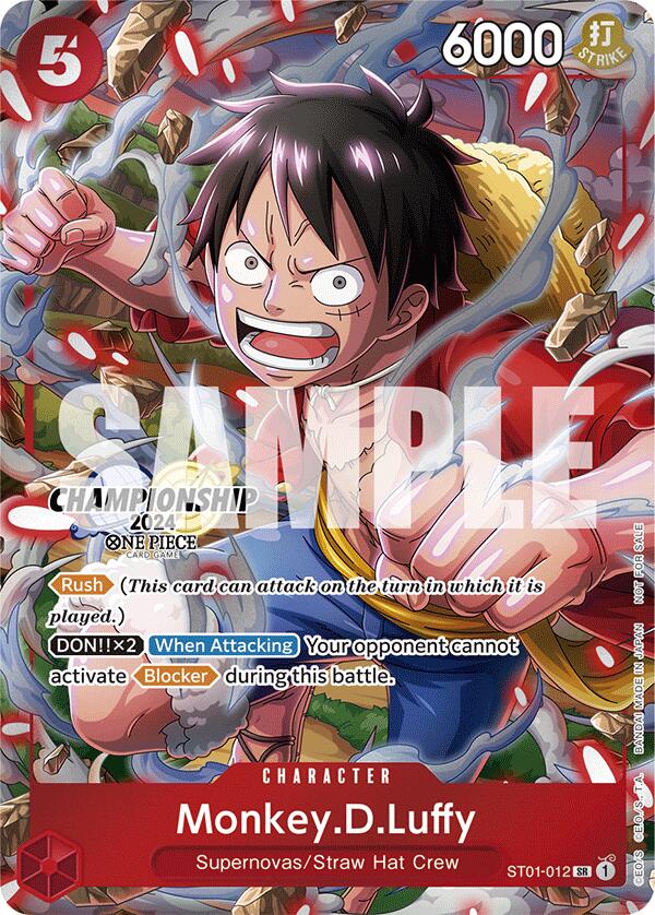 Monkey.D.Luffy (CS 2024 Celebration Pack) [One Piece Promotion Cards] | Good Games Modbury